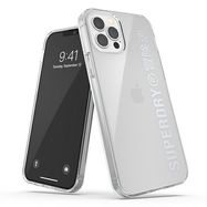 SuperDry Snap iPhone 12/12 Pro Clear Cas e srebrny/silver 42591, SuperDry