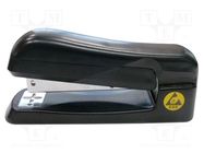 Stapler; ESD; ABS; black; <0.1MΩ EUROSTAT GROUP