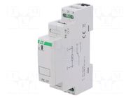 Relay: installation; monostable; SPDT; Ucoil: 12VAC,12VDC; 16A F&F