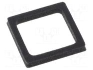 Profile gasket; PIN: 4; 4.14mm; 2x2; Mini Universal MATE-N-LOK TE Connectivity