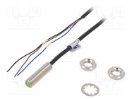 Sensor: inductive; OUT: NPN / NO; 0÷1.5mm; 10÷30VDC; M8; IP67; 200mA AUTONICS