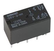 RELAY, SIGNAL, DPDT, 1A, 125VAC, TH