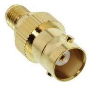 RF/COAXIAL ADAPTER, SMA JACK-BNC JACK