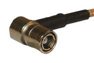 RF/COAXIAL, SMB PLUG, R/A, CRIMP