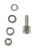 SCREW LOCK, FEMALE, 13MM, 4-40