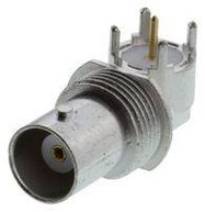 RF/COAX CONNECTOR, BNC R/A JACK, 50 OHM, PCB MT