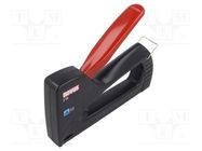 Stapler; manual; household appliance; J-13; Enclos.mat: plastic NOVUS