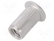 Rivet nuts; M5; 0.8; aluminium; 10pcs. 