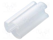 Markers; 4÷6.5mm; polyetylene; transparent; -40÷80°C; leaded 