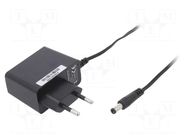 Power supply: switching; mains,plug-in; 12VDC; 1A; 12W; 83.26% ESPE