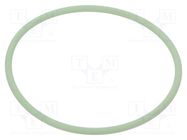 O-ring gasket; FKM; Thk: 2mm; Øint: 44mm; PG36; green; -20÷200°C 