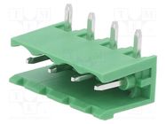 Pluggable terminal block; 5.08mm; ways: 4; angled 90°; socket ADAM TECH