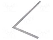 Try square; 700x375mm; Plating: zinc SCALA