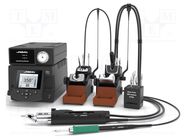 Soldering/desoldering station; 150W; 90÷450°C; 230VAC; ESD; Ch: 2 JBC TOOLS