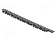 Connector: pin strips; jumper; female; PIN: 2; AMPMODU MOD IV; 1x2 TE Connectivity