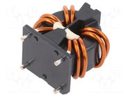 Inductor: wire with current compensation; THT; 600uH; 1.39mΩ; SCF KEMET