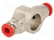 Push-in fitting; BANJO,body,T-tap splitter; -0.99÷20bar AIGNEP