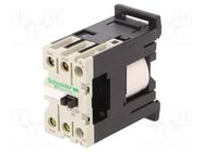 Contactor: 2-pole; NO x2; 230VAC; 10A; TeSys D; screw terminals SCHNEIDER ELECTRIC