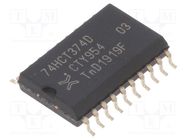 IC: digital; D flip-flop; Ch: 8; CMOS,TTL; SMD; SO20; reel,tape; HCT 