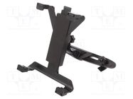 Car holder; black; for headrest; 8",9.7",10.1",12" GEMBIRD