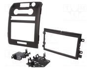 Radio frame; Ford; 2 DIN; black ACV