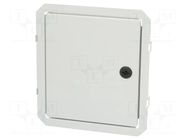 Door; grey FIBOX