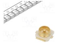 Connector: U.FL (IPX/AMC); socket; 50Ω; SMT; male; cut from reel LINX TECHNOLOGIES