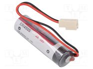 Battery: lithium; 14505; 3.6V; 2700mAh; non-rechargeable EVE BATTERY