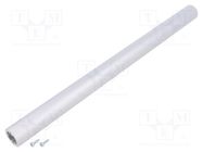 Signallers accessories: aluminium tube; LR; 21.7mm; aluminium 