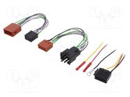 Cable for THB, Parrot hands free kit; BMW,Citroën,Peugeot 