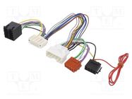 Cable for THB, Parrot hands free kit; Chrysler,Dodge,Fiat 