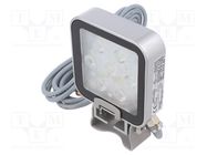 LED lamp; cool white; 550lm; 6500K; 24VDC; IP66; 3m; -40÷60°C PATLITE