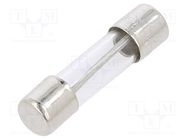 Fuse: fuse; time-lag; 500mA; 250VAC; cylindrical; 5x20mm; brass; 5TT BEL FUSE