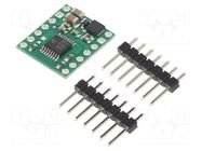 DC-motor driver; 100kHz; PWM; 2.1A; Uin mot: 4.5÷37V; Uin log: 5.5V POLOLU