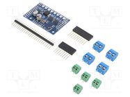 DC-motor driver; Motoron; I2C; Icont out per chan: 2A; Ch: 3 POLOLU