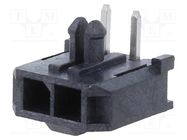 Connector: wire-board; plug; female; Minitek® Pwr 3.0; 3mm; PIN: 2 AMPHENOL COMMUNICATIONS SOLUTIONS