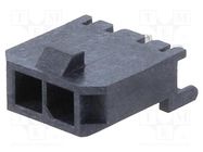 Connector: wire-board; plug; female; Minitek® Pwr 3.0; 3mm; PIN: 2 Amphenol Communications Solutions