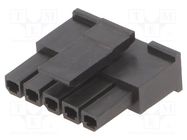 Connector: wire-board; plug; female; Minitek® Pwr 3.0; 3mm; PIN: 5 Amphenol Communications Solutions