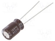 Capacitor: electrolytic; THT; 4.7uF; 400VDC; 3.5mm; ±20%; -40÷105°C NICHICON