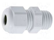 Cable gland; PG42; IP54; polyamide; light grey; UL94V-0; HSK-K HUMMEL