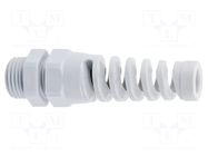 Cable gland; with strain relief,with long thread; PG7; IP68 HUMMEL