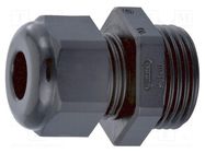 Cable gland; PG21; IP54; polyamide; grey; HSK-KE HUMMEL