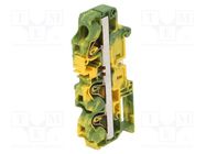 Splice terminal: rail; 0.5÷10mm2; ways: 1; terminals: 3; Width: 10mm TE Connectivity