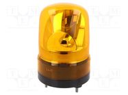 Signaller: lighting-sound; 10÷30VDC; buzzer,rotating light; LED PATLITE