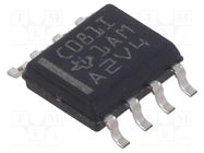 IC: operational amplifier; 10MHz; Ch: 1; SO8; ±2.25÷8VDC,4.5÷16VDC TEXAS INSTRUMENTS