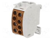 Splice terminal: distribution block; 202A; 1kV; screw terminal SIMET