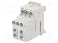 Splice terminal: distribution block; 101A; 1kV; screw terminal SIMET