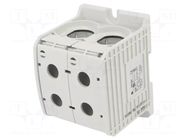 Splice terminal: rail; STB; 520A; 1kV; screw terminal; grey; 300mm2 SIMET