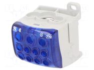 Splice terminal: distribution block; SUB; 232A; 1kV; blue; ways: 1 SIMET