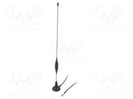 Antenna; 3G,GSM; 5dBi; magnet; 824÷894MHz,900MHz,1.8GHz; L: 308mm 2J